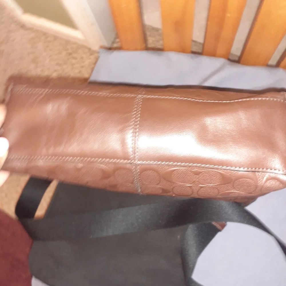 Coach signature Messenger bag